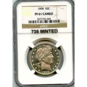 Half Dollars---Barber 1892-1915 -Silver- 0.5 Dollar (3)