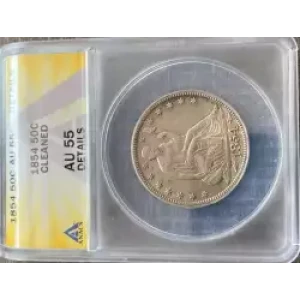 Half Dollars---Liberty Seated 1839-1891 -Silver- 0.5 Dollar (3)