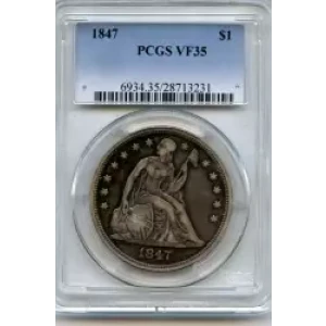 Dollars---Liberty Seated 1840-1873 -Silver- 1 Dollar (3)