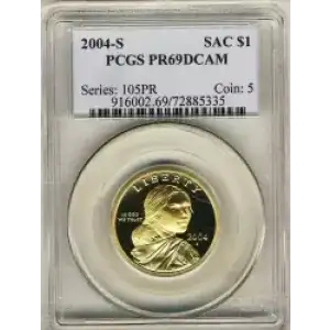 Sacagawea 2000-2017 - Brass Dollar (3)