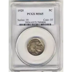 Nickel Five Cent Pieces-Indian Head or Buffalo (3)