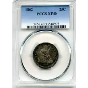 Liberty Seated Quarter Dollar (3)