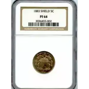 Nickel Five Cent Pieces-Shield 1866-1883 (3)