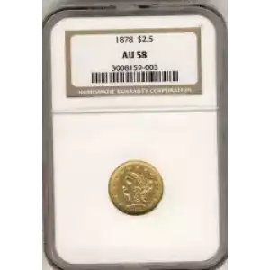 Quarter Eagles---Liberty Head 1840-1907 -Gold- 2.5 Dollar (3)