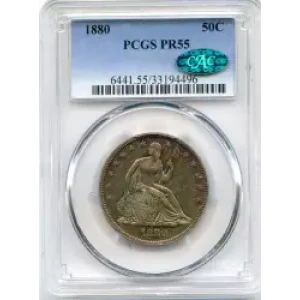 Half Dollars---Liberty Seated 1839-1891 -Silver- 0.5 Dollar (3)