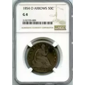 Half Dollars---Liberty Seated 1839-1891 -Silver- 0.5 Dollar (3)