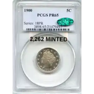 Nickel Five Cent Pieces-Liberty Head 1883-1913 (3)