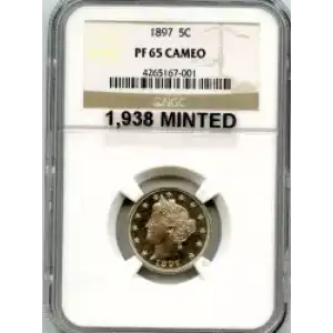 Nickel Five Cent Pieces-Liberty Head 1883-1913 (3)