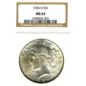 Peace Silver Dollar (3)