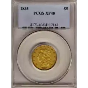 Half Eagles---Classic Head, 1834-1838 -Gold- 5 Dollar (3)