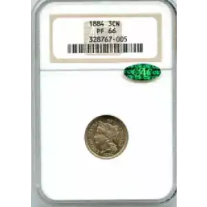 Nickel Three Cent Pieces 1865-1889 (3)