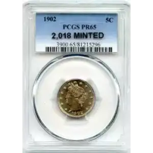 Nickel Five Cent Pieces-Liberty Head 1883-1913 (3)