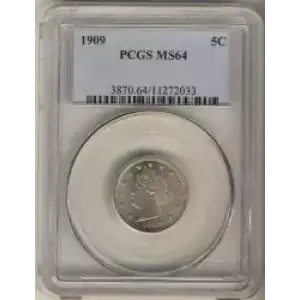 Nickel Five Cent Pieces-Liberty Head 1883-1913 (3)