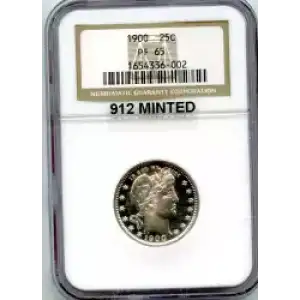 Quarter Dollars---Barber or Liberty Head (3)