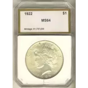 Peace Silver Dollar (3)