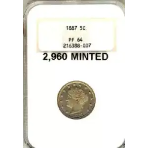 Nickel Five Cent Pieces-Liberty Head 1883-1913 (3)