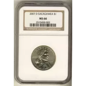 Sacagawea 2000-2017 - Brass Dollar (3)