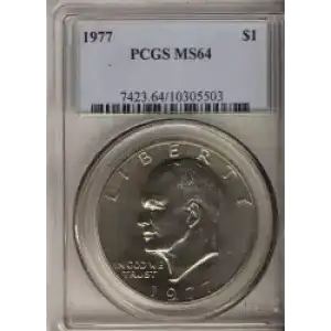 Dollars---Eisenhower 1971-1978 Copper-Nickel- 1 Dollar (3)