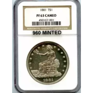 Trade Dollars---Trade Dollars 1873-1885 -Silver- 1 Dollar (3)