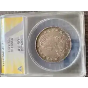 Half Dollars---Capped Bust, Reeded Edge 1836-1839 -Silver- 0.5 Dollar (3)