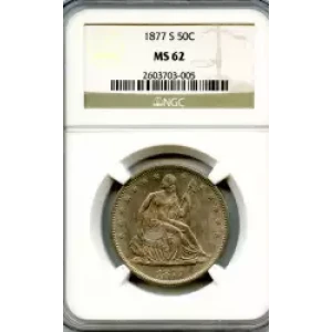 Half Dollars---Liberty Seated 1839-1891 -Silver- 0.5 Dollar (3)