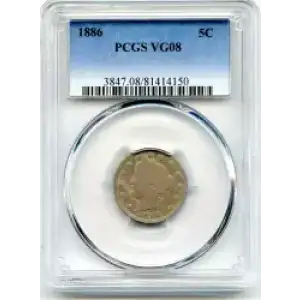 Nickel Five Cent Pieces-Liberty Head 1883-1913 (3)