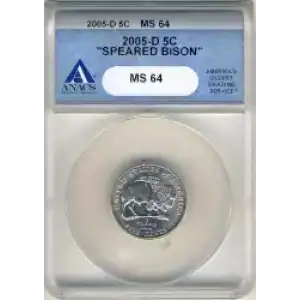 Nickel Five Cent Pieces-Jefferson (3)