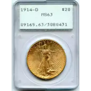 Double Eagles---Saint Gaudens 1907-1933 -Gold- 20 Dollar (3)