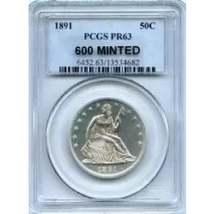 Half Dollars---Liberty Seated 1839-1891 -Silver- 0.5 Dollar (3)