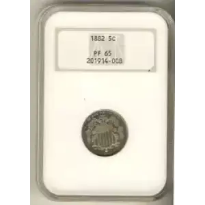 Nickel Five Cent Pieces-Shield 1866-1883 (3)