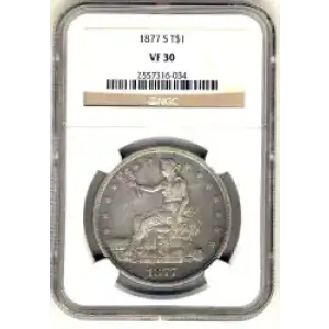 Trade Dollars---Trade Dollars 1873-1885 -Silver- 1 Dollar (3)