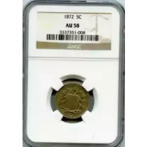 Nickel Five Cent Pieces-Shield 1866-1883 (3)