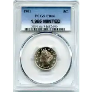 Nickel Five Cent Pieces-Liberty Head 1883-1913 (3)