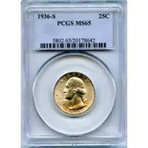 Quarter Dollars-Washington-Silver Coinage (3)