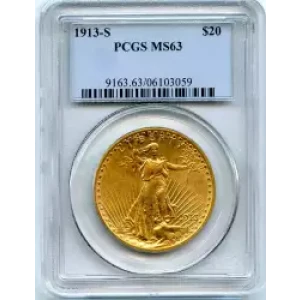 Double Eagles---Saint Gaudens 1907-1933 -Gold- 20 Dollar (3)