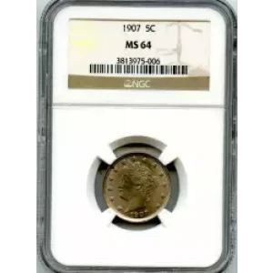 Nickel Five Cent Pieces-Liberty Head 1883-1913 (3)