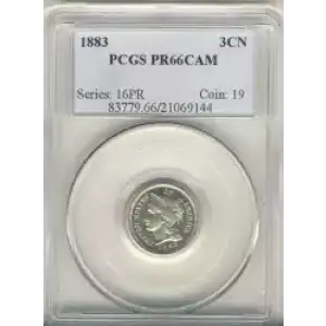 Nickel Three Cent Pieces 1865-1889 (3)