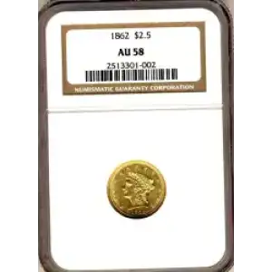 Quarter Eagles---Liberty Head 1840-1907 -Gold- 2.5 Dollar (3)