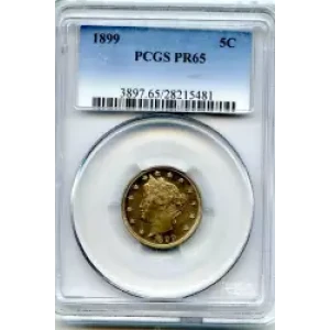 Nickel Five Cent Pieces-Liberty Head 1883-1913 (3)