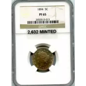 Nickel Five Cent Pieces-Liberty Head 1883-1913 (3)