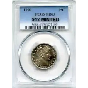 Quarter Dollars---Barber or Liberty Head (3)