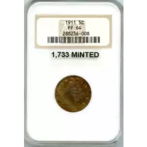 Nickel Five Cent Pieces-Liberty Head 1883-1913 (3)