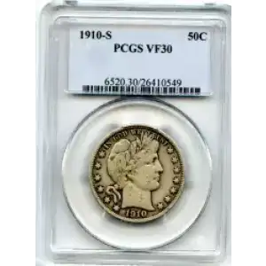 Half Dollars---Barber 1892-1915 -Silver- 0.5 Dollar (3)