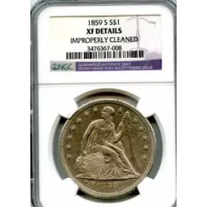 Dollars---Liberty Seated 1840-1873 -Silver- 1 Dollar (3)