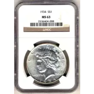Peace Silver Dollar (3)