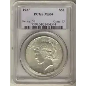Peace Silver Dollar (3)