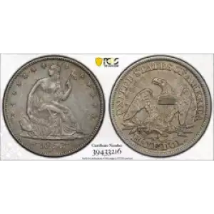 Half Dollars---Liberty Seated 1839-1891 -Silver- 0.5 Dollar (3)