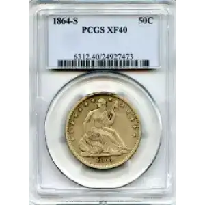 Half Dollars---Liberty Seated 1839-1891 -Silver- 0.5 Dollar (3)