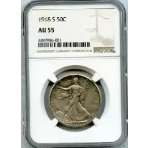 Half Dollars---Liberty Walking 1916-1947 -Silver- 0.5 Dollar (3)