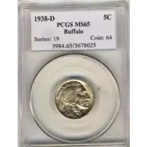 Nickel Five Cent Pieces-Indian Head or Buffalo (3)